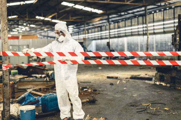 Professional Crime Scene Cleanup technician working in Toppenish, WA